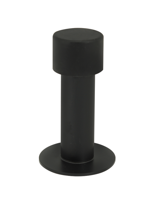 Дверной ограничитель DS12 BL INOX (черный)