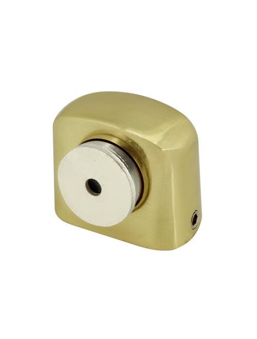 Дверной ограничитель магнитный DS13 SB (матовое золото)