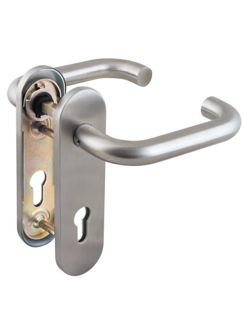 Ручки дверные V1990 INOX (нержавеющая сталь)