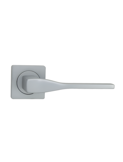 Ручки дверные V47L-2  (матовый хром)