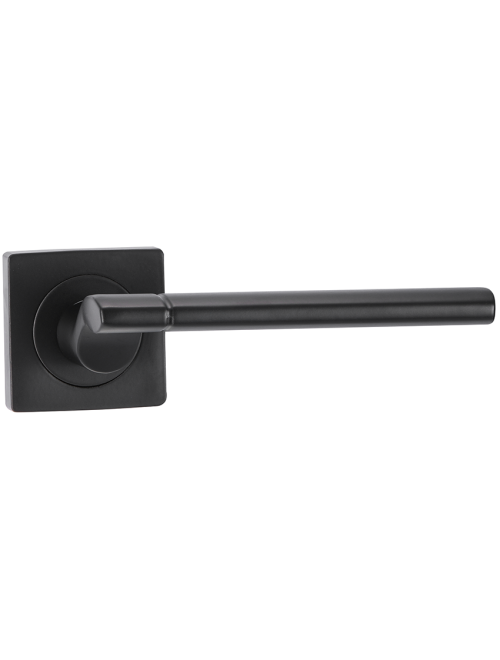 Ручки дверные алюминиевые  V06BL-2 AL (черный)