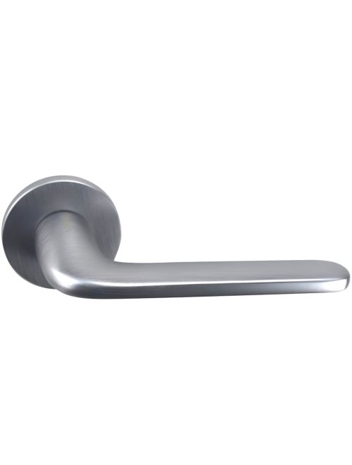 Ручки дверные алюминиевые V34L-2 SL (матовый хром)