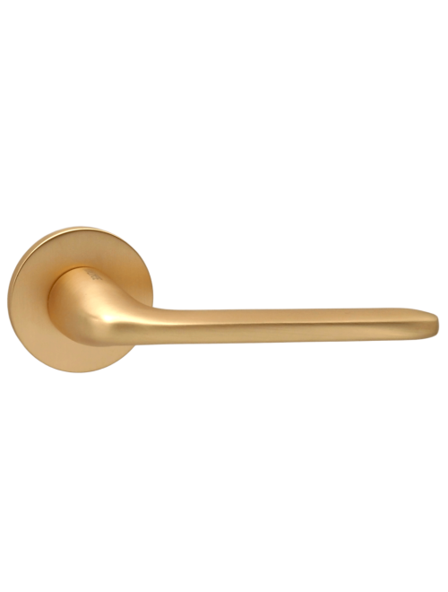 Ручки дверные алюминиевые V34SG SL (сатин золото)