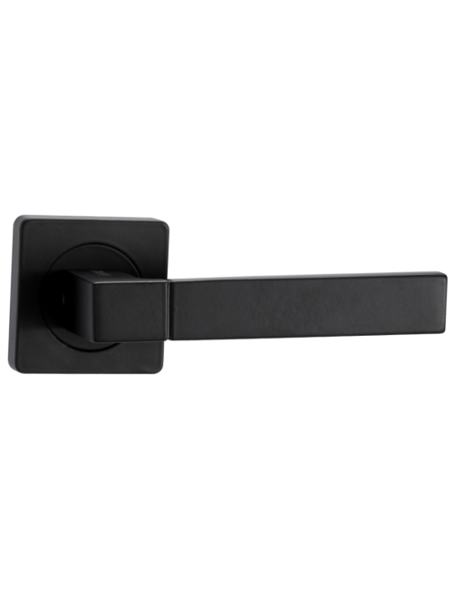 Ручки дверные алюминиевые  V07BL-2/BL  AL (черный)