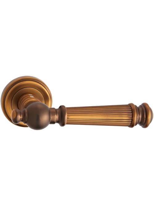 Ручки дверные алюминиевые  V83ACF AL ( кофе)