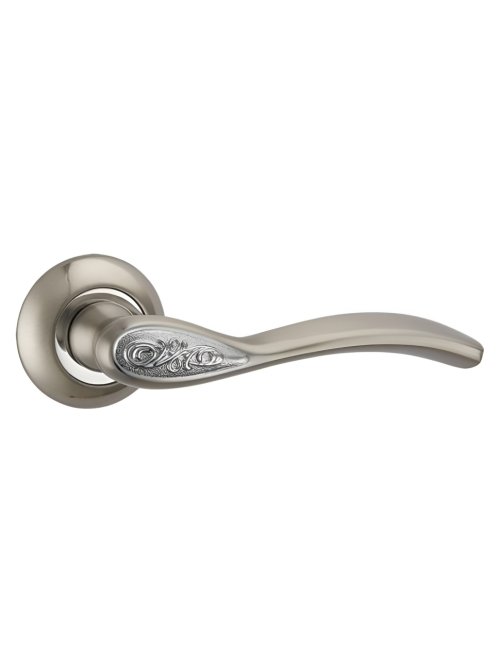 Ручки дверные алюминиевые  V85D AL (мат. никель)