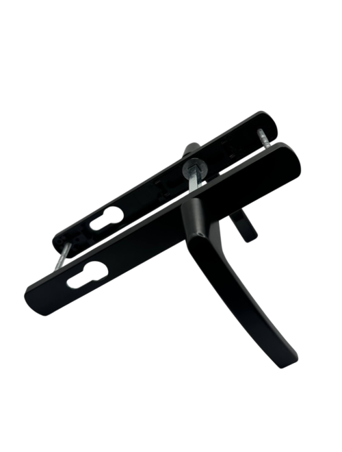 Ручки на планке V1-85BL (черный RAL 9005)