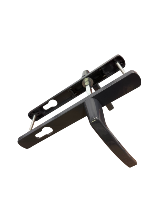 Ручки на планке V1-85DG (темно-серый RAL 7024)