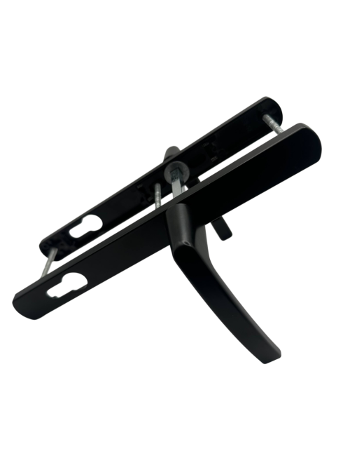 Ручки на планке V1-92BL (черный RAL 9005)