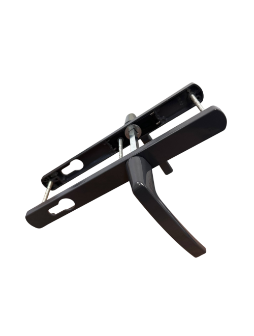 Ручки на планке V1-92DG (темно-серый RAL 7024)