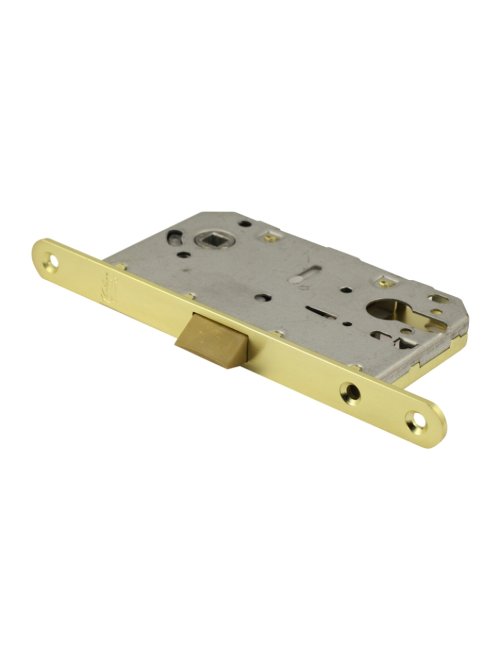 Замок под цилиндр пластиковый P85SB (мат. золото)