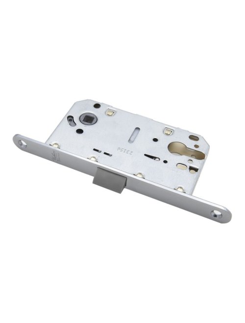 Замок под цилиндр пластиковый P85SC (мат. хром)