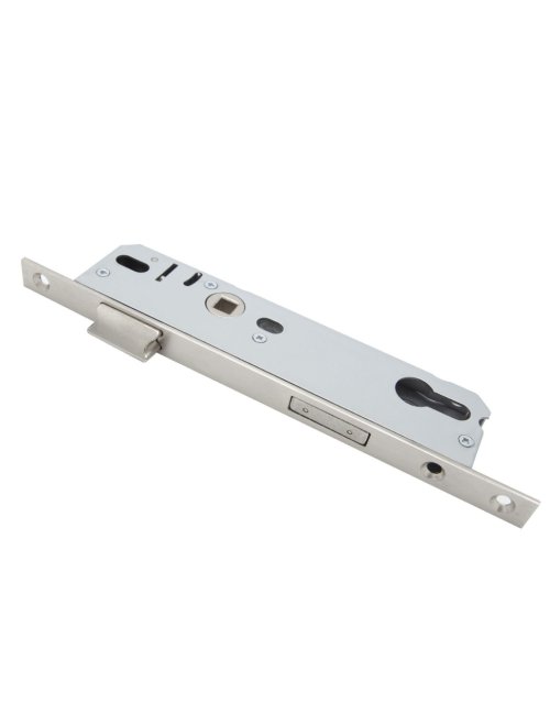 Замок под цилиндр  L155-30 SN (мат. никель) без ответки