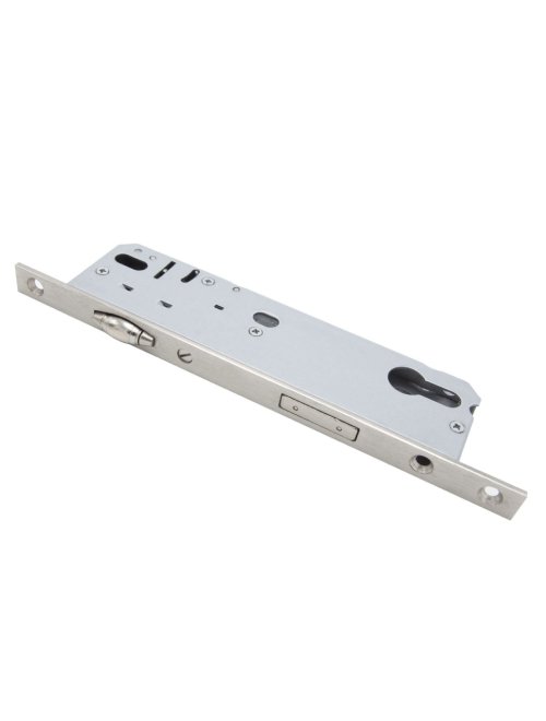 Замок под цилиндр  L156-35 SN (мат. никель)без ответки