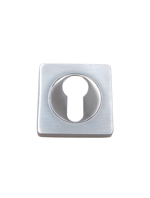 Накладки под цилиндр ET02L (мат. хром)