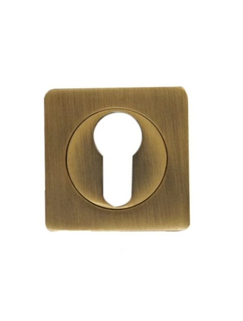 Накладки под цилиндр ET02M-2 (матовая бронза)