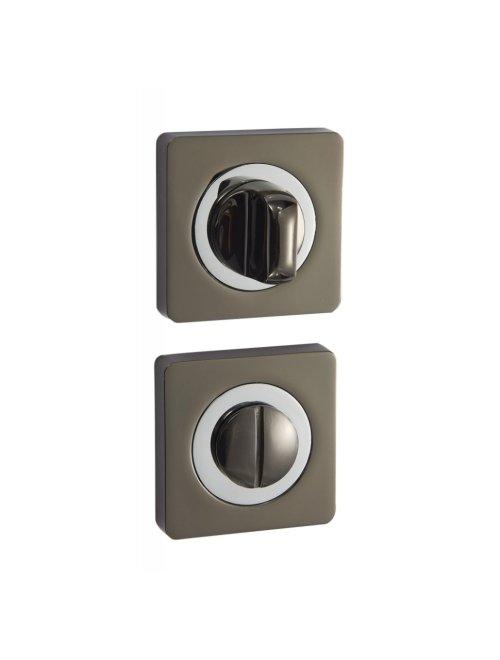 Накладки санузловые BK02BN/CP(черный никель/хром)