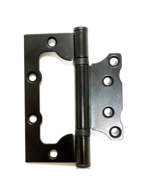 Петля без врезки 100*75*2,5 2BB-BL  ( черный)