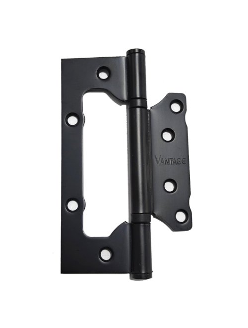 Петля без врезки B2-BL 125x7 5 x2.5 (черный)