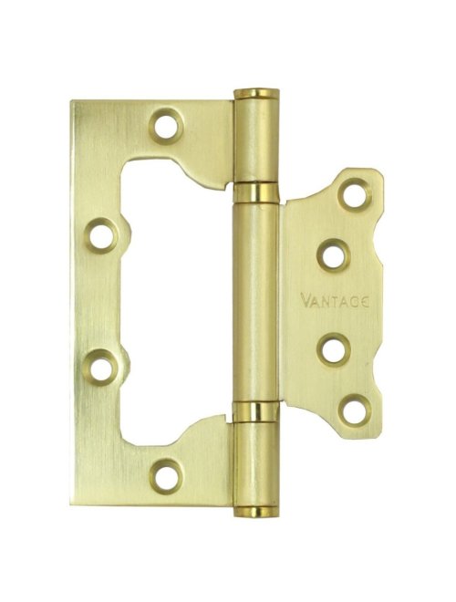 Петля без врезки B2-SB 125x7 5 x2.5 ( мат. золото)