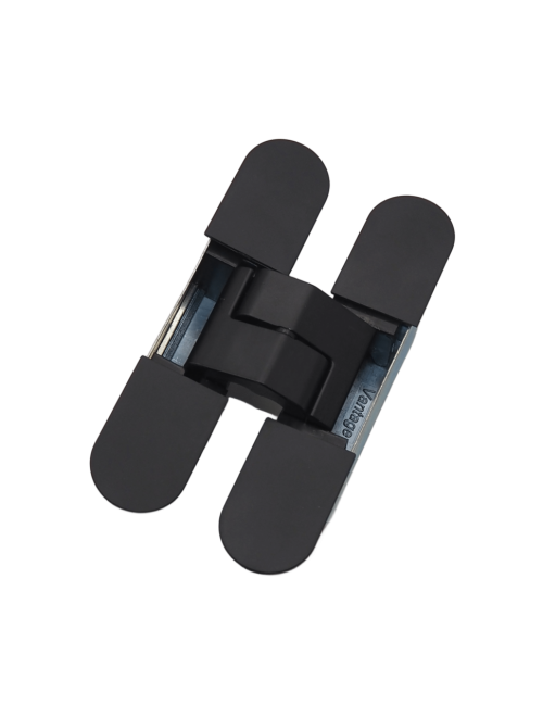 Петля скрытой установки B33-BL (115x23-3D) черный