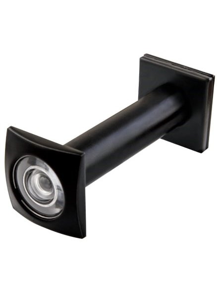 Глазок дверной ZN1 BL 75/130 мм (черный)