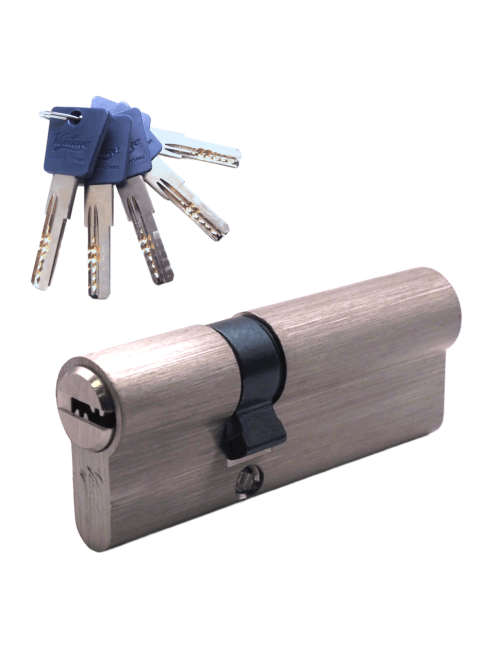 Механизм цилиндровый  P85 (30х55) SN 5 ключей (мат. никель)