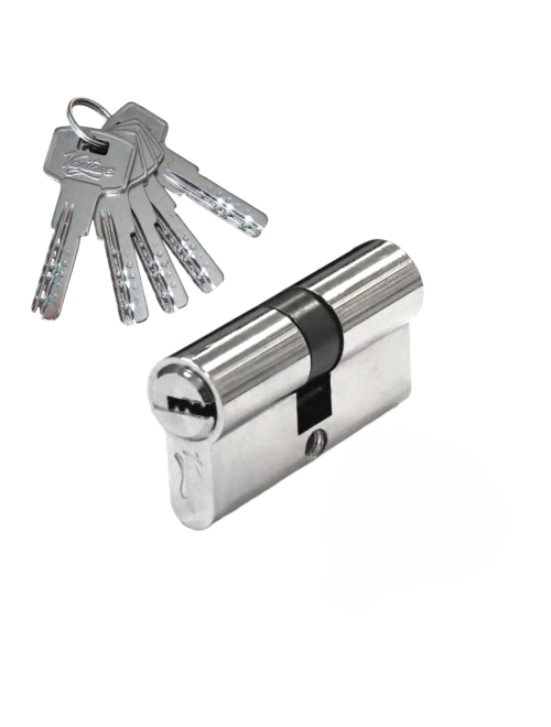 Механизм цилиндровый  Z65 (30x35) CP 5 ключей (хром)