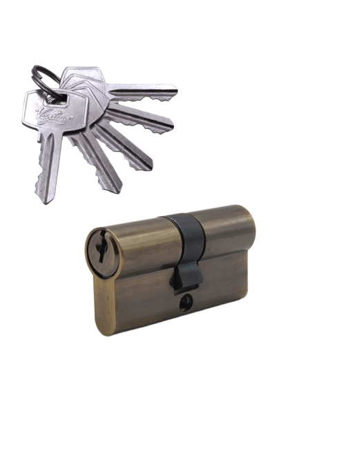 Механизм цилиндровый (5 ключей) V60-5 AB (бронза)