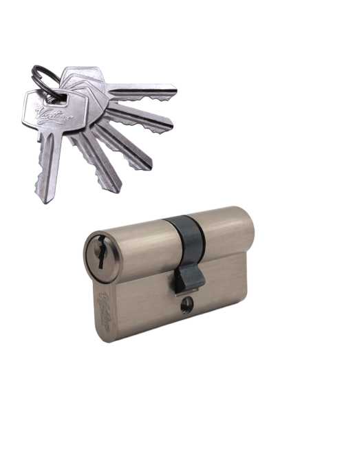 Механизм цилиндровый (5 ключей) V60-5 SN (мат. никель)