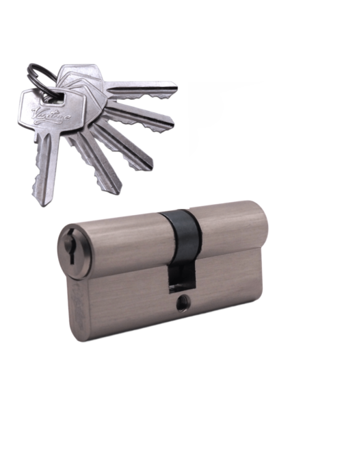 Механизм цилиндровый (5 ключей) V70-5 SN (мат. никель)