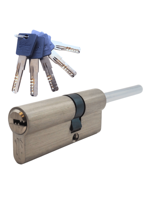 Механизм цилиндровый с длинным штоком LT80 (50x30S) SN (мат. никель)