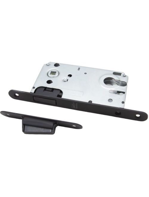 Замок под цилиндр магнитный M85BL (черный)